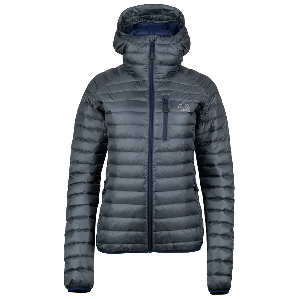 SOS Lifestyle - SOSBLACKSNOW WOMEN KAIA DOWN SKI JACKET DARK BLUE • Heavy  padded 90/10 duck down filling • Seam tape for optimized waterproofness •  Hidden pocket with goggle wiper • Ventilation