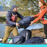 Fjern - Flytta 40L Voyager Cabin Duffle (Midnight) | A durable, eco-friendly travel bag made from recycled polyester with weather-resistant TPU coating