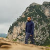 Fjern - Mens Första Merino Blend Long Sleeve Hoodie Baselayer (Navy) | Embark on your next adventure with the Första Hoodie, a lightweight and high-performance technical hoodie