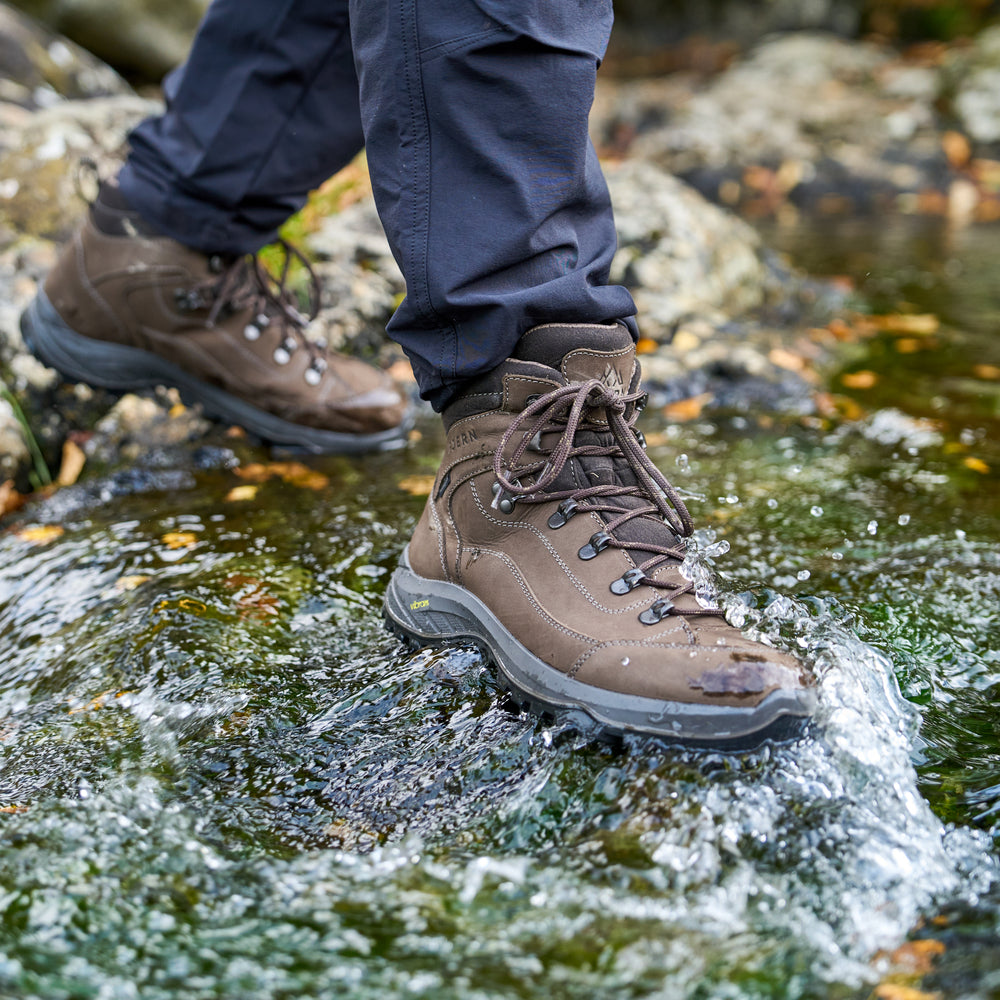 Fjern - Mens Sökande Hiking Boots (Sandstone)