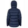 Fjern - Womens Aska Waterproof Down Jacket (Navy/Rust) | Introducing the Women's ASKA Eco Waterproof Down Jacket—the ultimate fusion of warmth and style