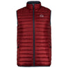 Fjern - Mens Aktiv Down Gilet (Rust/Charcoal) | Gear up your alpine performance with the Aktiv Gilet, a versatile and lightweight insulated layer that offers core warmth without the bulk