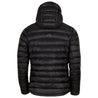 Fjern - Mens Arktis Down Hooded Jacket (Black/Cobalt) | The Arktis is an incredibly versatile insulated layer that stands strong in brutal conditions