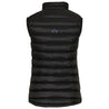 Fjern - Womens Arktis Down Gilet (Black/Purple) | Designed to provide core warmth without the weight, this gilet features a clean, sleeveless design for unrestrictive movement during active pursuits