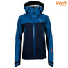 Fjern - Womens Orkan Waterproof Shell Jacket (Teal/Navy) | Face the harshest alpine challenges with confidence in the Orkan jacket, engineered to excel in extreme conditions