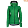Fjern - Womens Skjold Packable Waterproof Jacket (Green/Pine) | The Skjold is your ultimate shield for fast and light activities, designed to keep you active in any weather